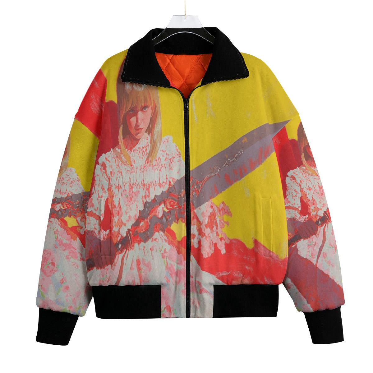 Seraphim Slicer Unisex Knitted Fleece Lapel Outwear