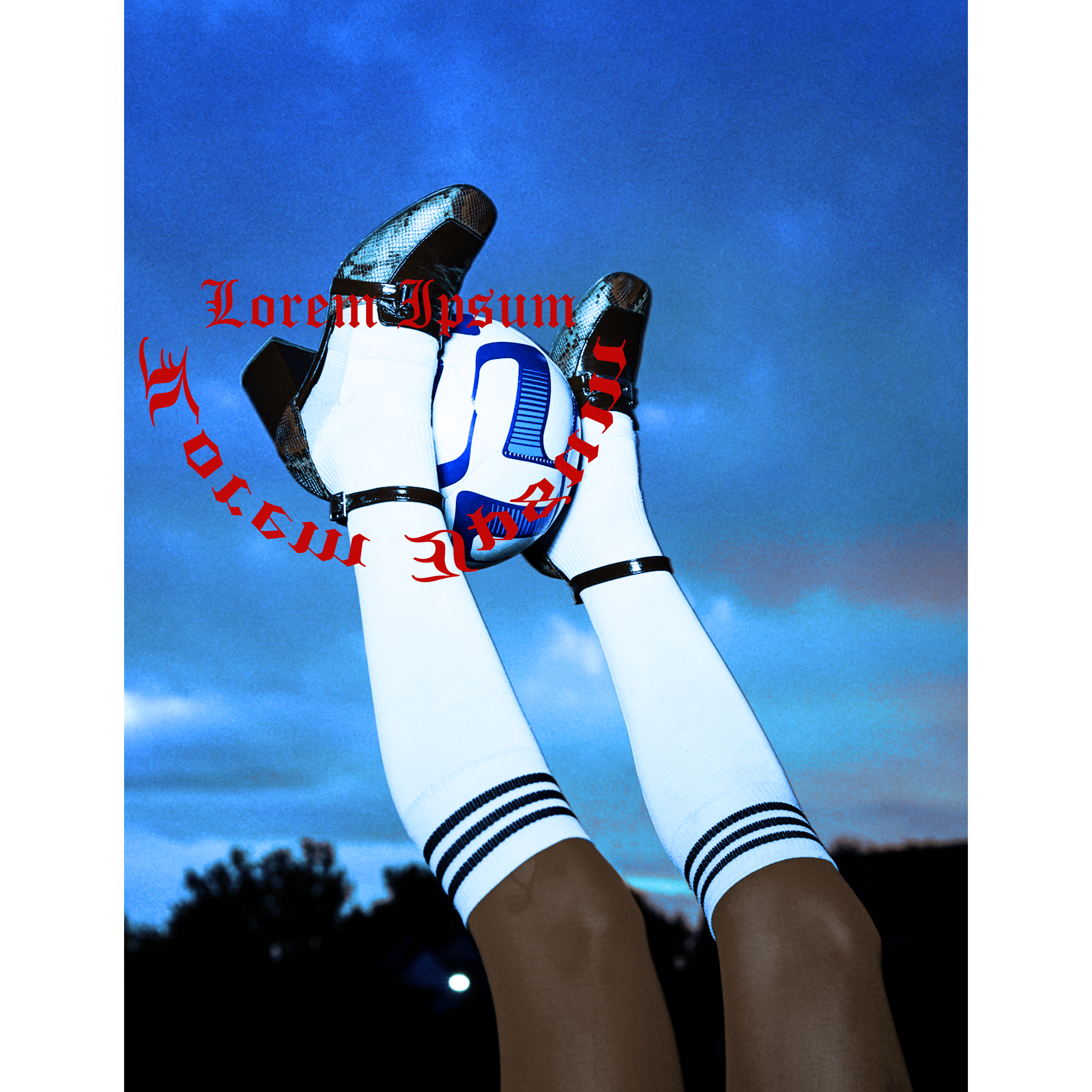 Lorem Ipsum Framed Poster